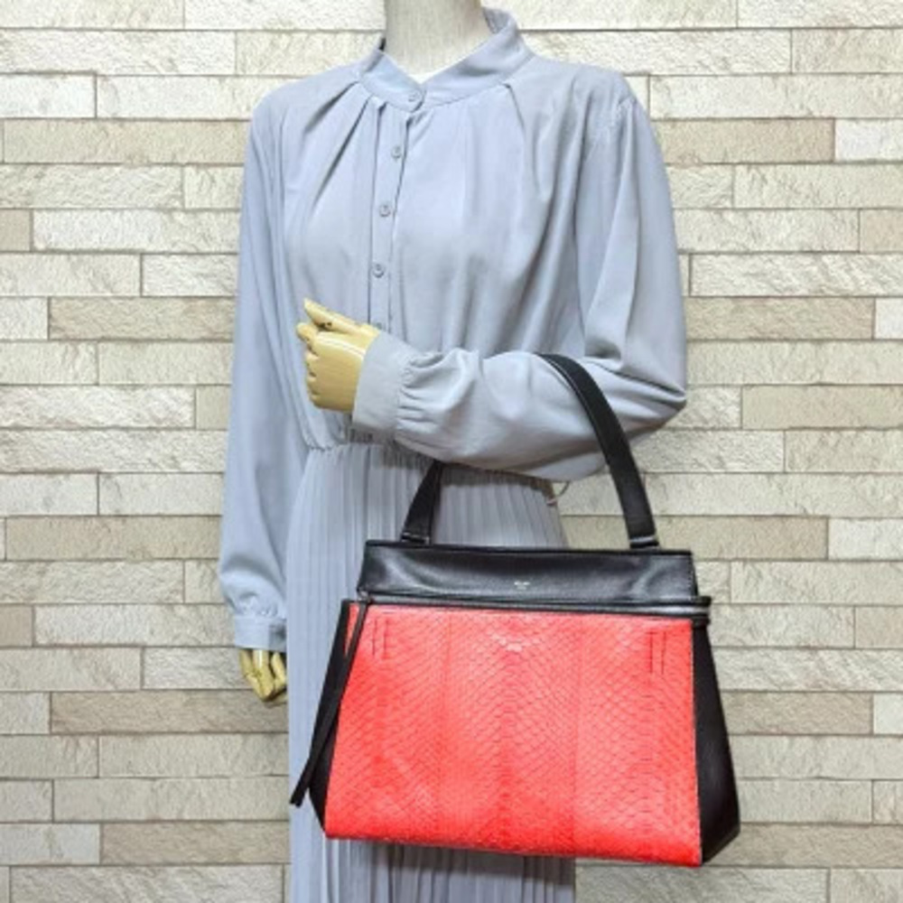 Celine Leather Black Handbag